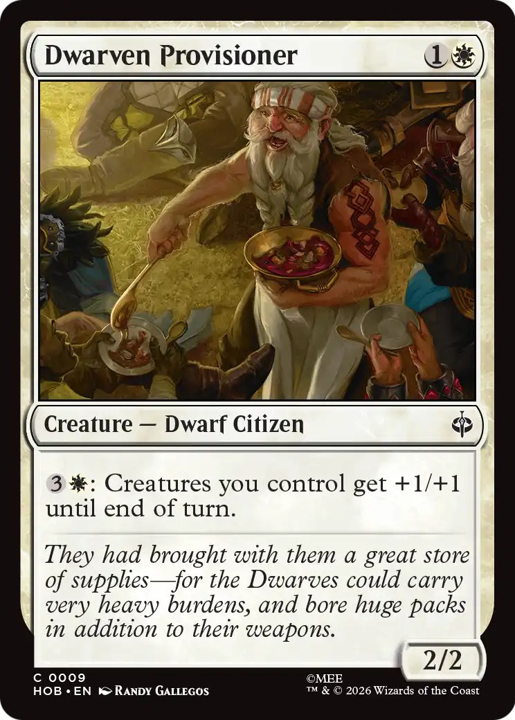 Dwarven Provisioner (Common · Normal)