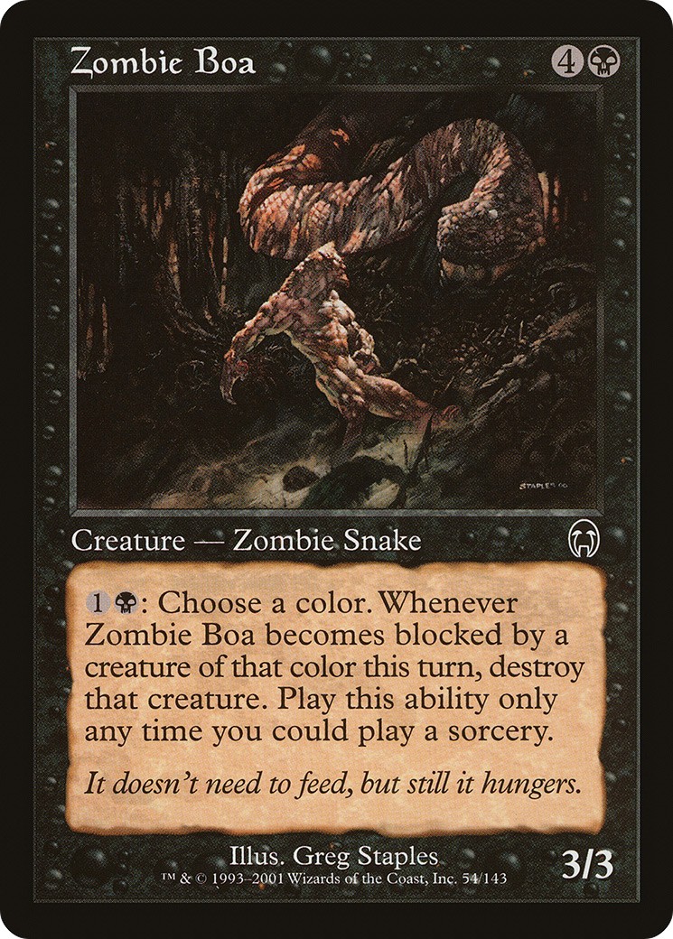 Zombie Boa - Image 1