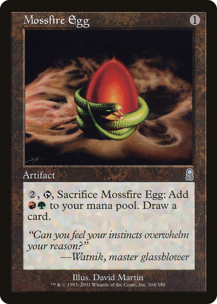 2001 Magic: The Gathering Odyssey 2001 Magic: The Gathering Odyssey #304 trading card