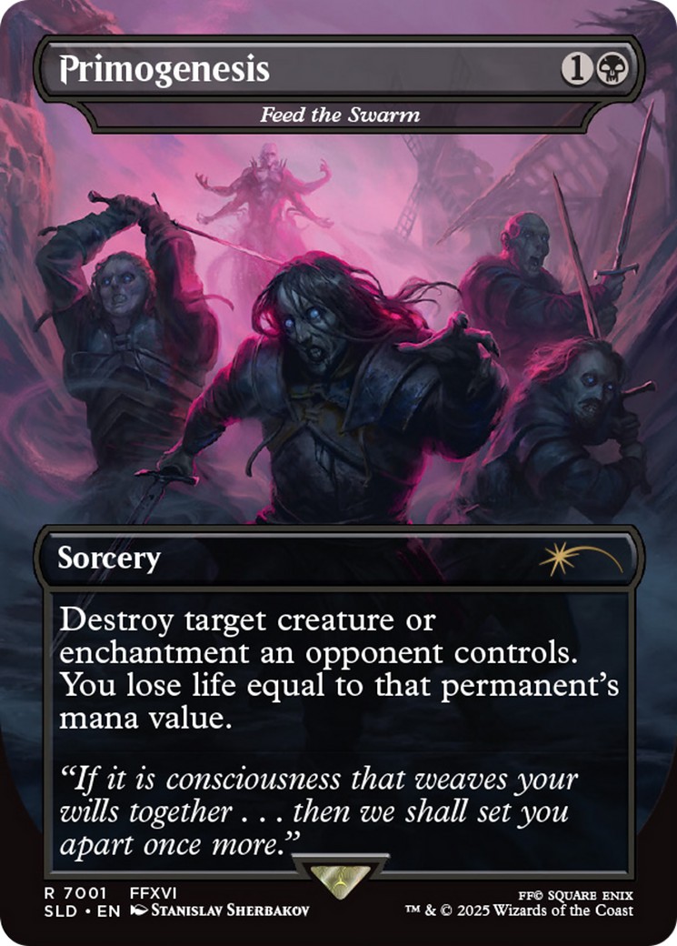 2025 Magic: The Gathering Secret Lair Drop 2025 Magic: The Gathering Secret Lair Drop #7001 trading card