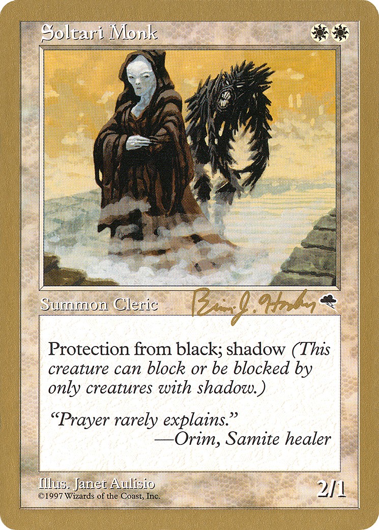1998 Magic: The Gathering World Championship Decks 1998 Magic: The Gathering World Championship Decks #bh45 trading card