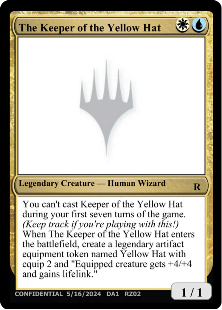 The Keeper of the Yellow Hat - Image 1