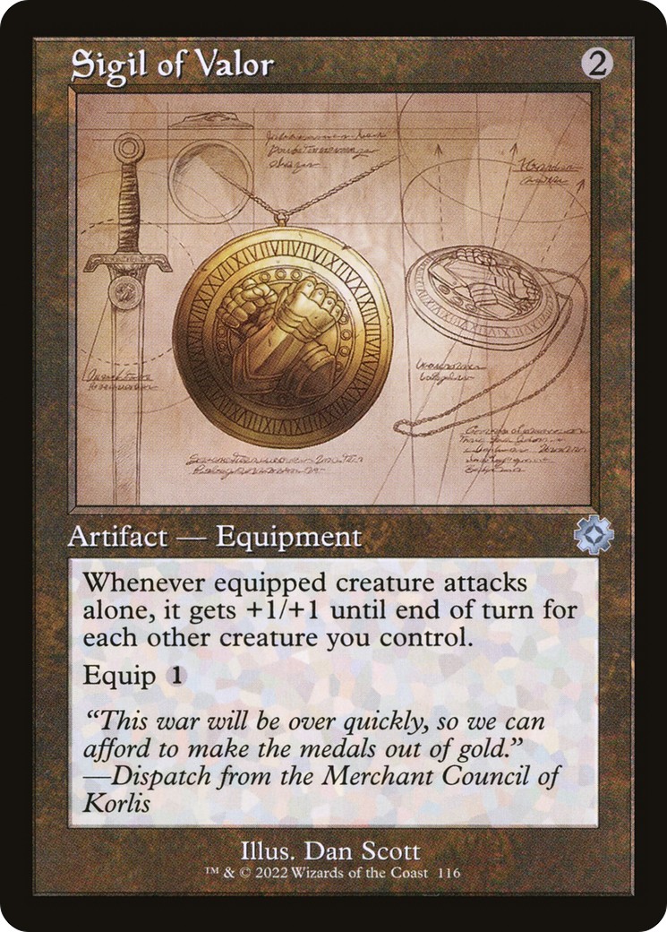 2022 Magic: The Gathering The Brothers' War Retro Artifacts 2022 Magic: The Gathering The Brothers' War Retro Artifacts #116