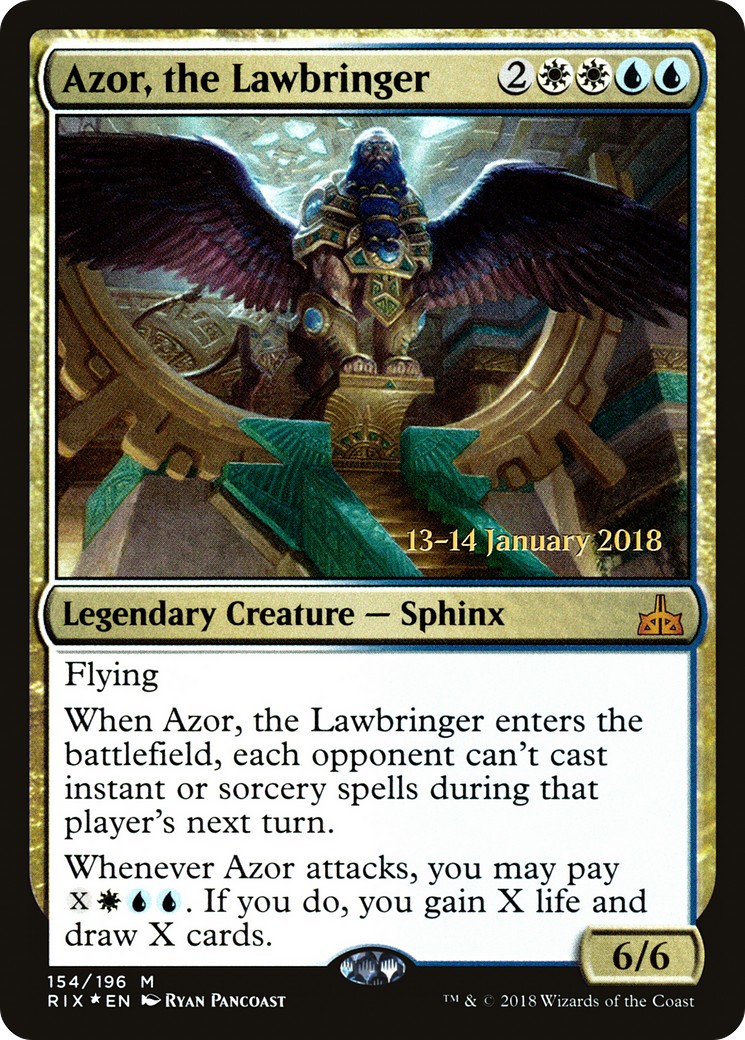 2018 Magic: The Gathering Rivals of Ixalan Promos 2018 Magic: The Gathering Rivals of Ixalan Promos #154s trading card