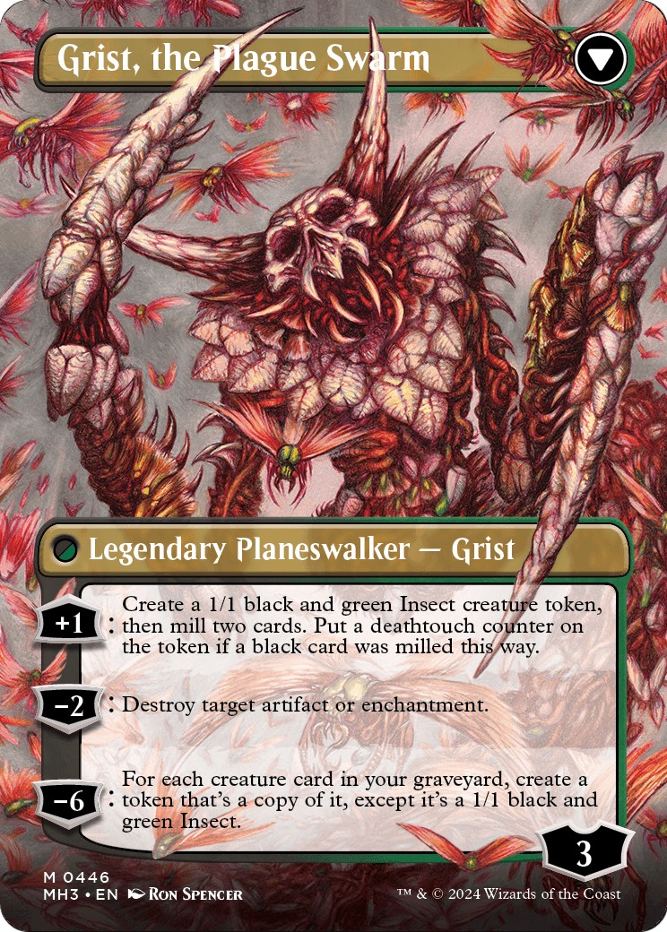 Grist, Voracious Larva // Grist, the Plague Swarm thumbnail 2