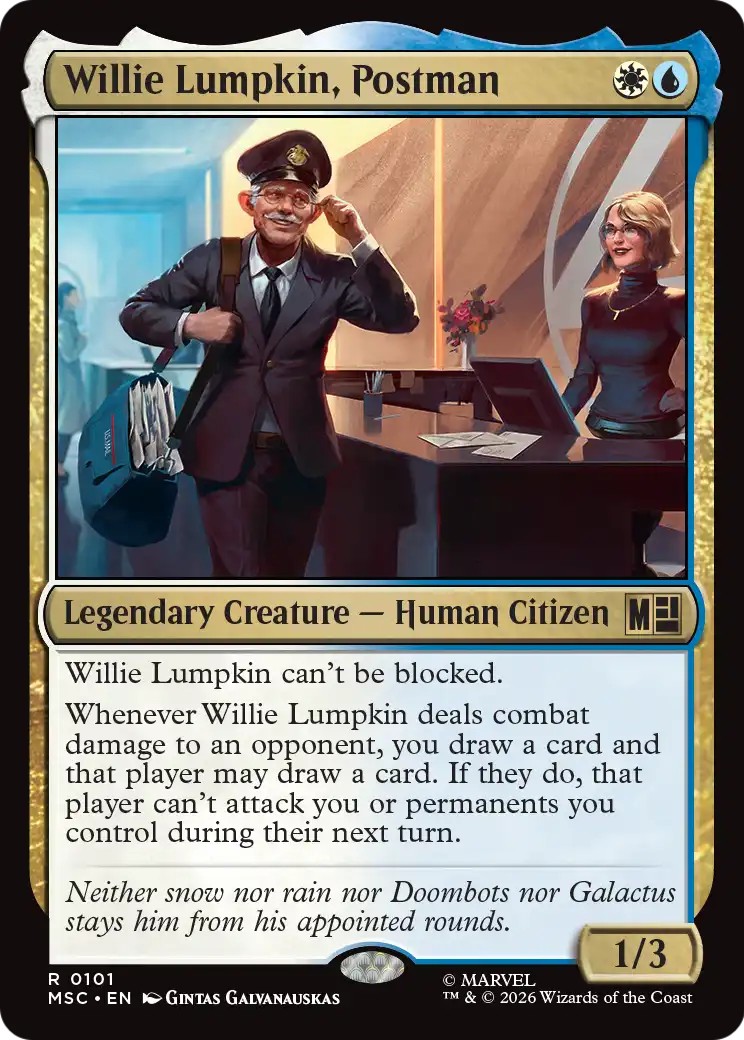 2026 Magic: The Gathering Marvel Super Heroes 2026 Magic: The Gathering Marvel Super Heroes #101 trading card