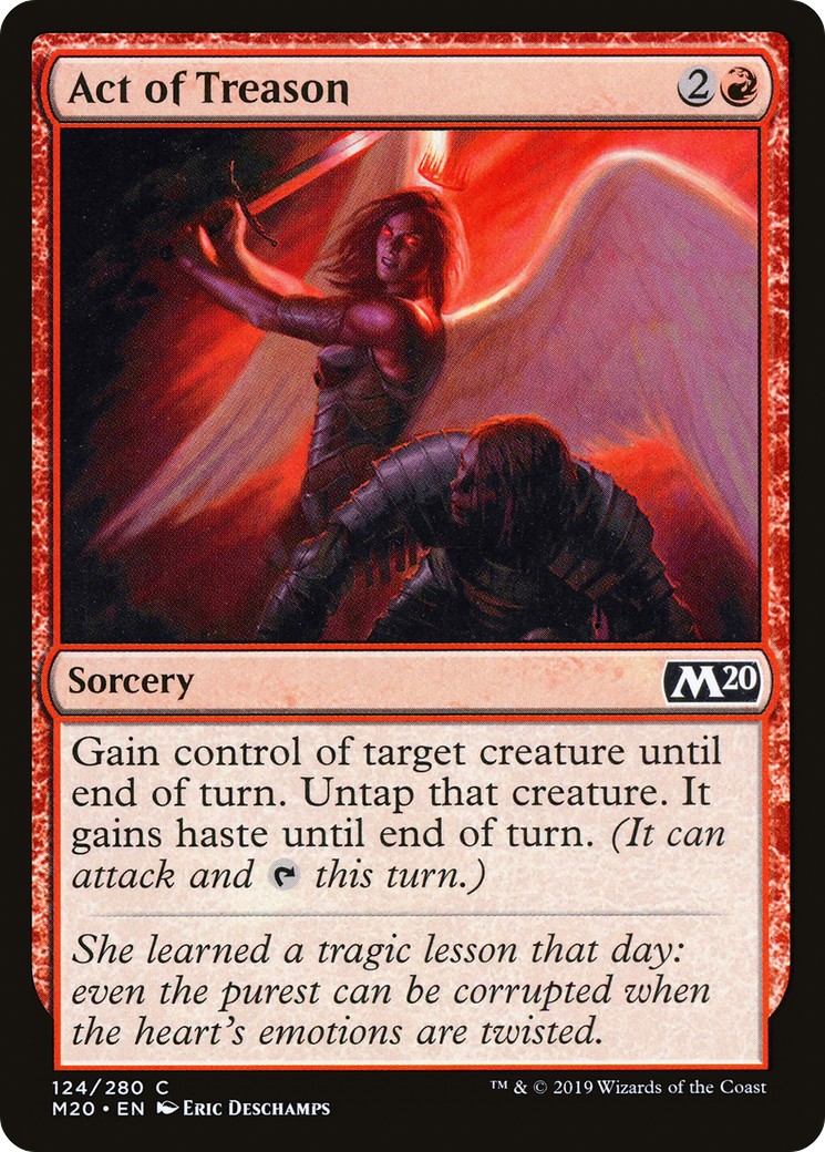 2019 Magic: The Gathering Core Set 2019 Magic: The Gathering Core Set #124 trading card