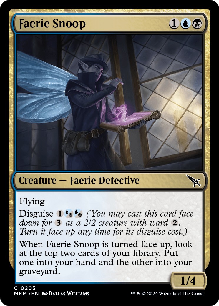 2024 Magic: The Gathering Murders at Karlov Manor 2024 Magic: The Gathering Murders at Karlov Manor #203 trading card