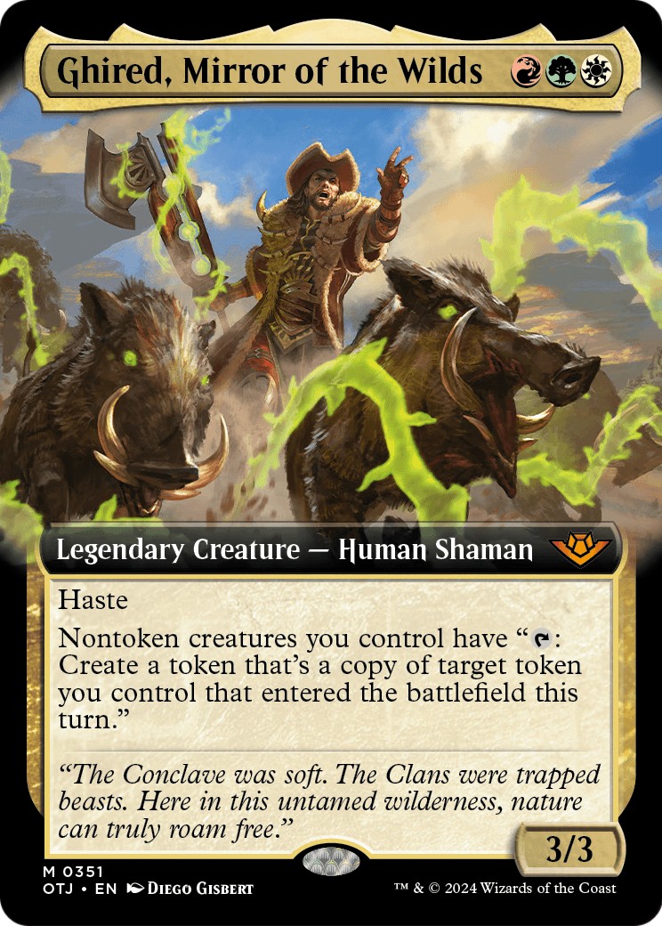 2024 Magic: The Gathering Outlaws of Thunder Junction 2024 Magic: The Gathering Outlaws of Thunder Junction #351 trading card