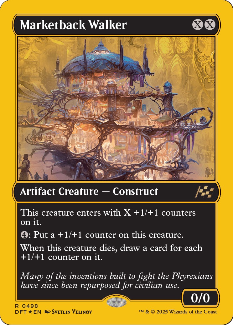2025 Magic: The Gathering Aetherdrift 2025 Magic: The Gathering Aetherdrift #498 trading card