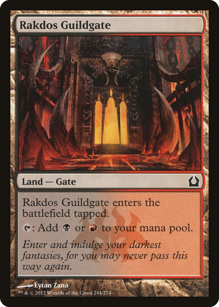 2012 Magic: The Gathering Return to Ravnica 2012 Magic: The Gathering Return to Ravnica #244 trading card