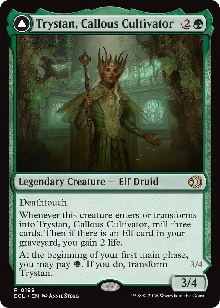 Trystan, Callous Cultivator // Trystan, Penitent Culler - Image 1