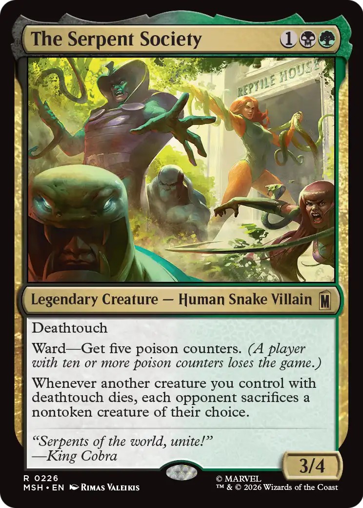 2026 Magic: The Gathering Marvel Super Heroes 2026 Magic: The Gathering Marvel Super Heroes #226 trading card