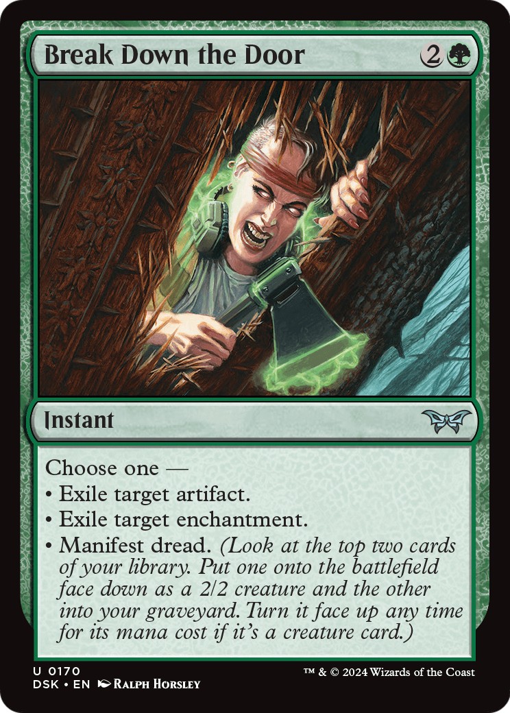 2024 Magic: The Gathering Duskmourn: House of Horror 2024 Magic: The Gathering Duskmourn: House of Horror #170 trading card
