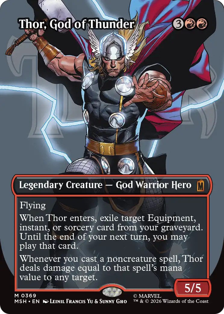 2026 Magic: The Gathering Marvel Super Heroes 2026 Magic: The Gathering Marvel Super Heroes #369 trading card