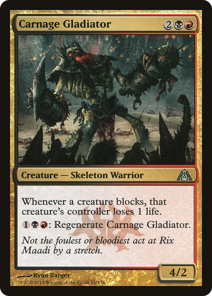 2013 Magic: The Gathering Dragon's Maze 2013 Magic: The Gathering Dragon's Maze #61 trading card