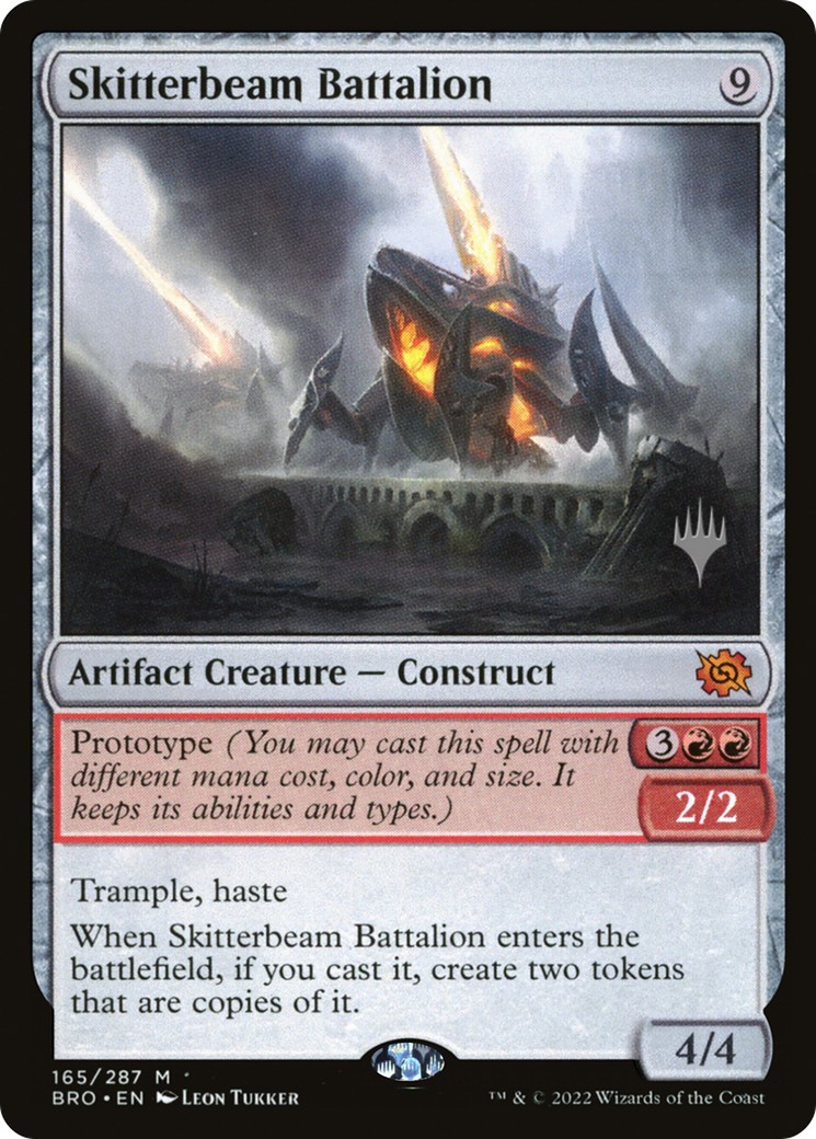 2022 Magic: The Gathering The Brothers' War Promos 2022 Magic: The Gathering The Brothers' War Promos #165p trading card