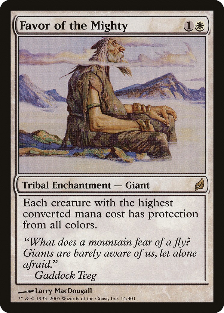 2007 Magic: The Gathering Lorwyn 2007 Magic: The Gathering Lorwyn #14 trading card