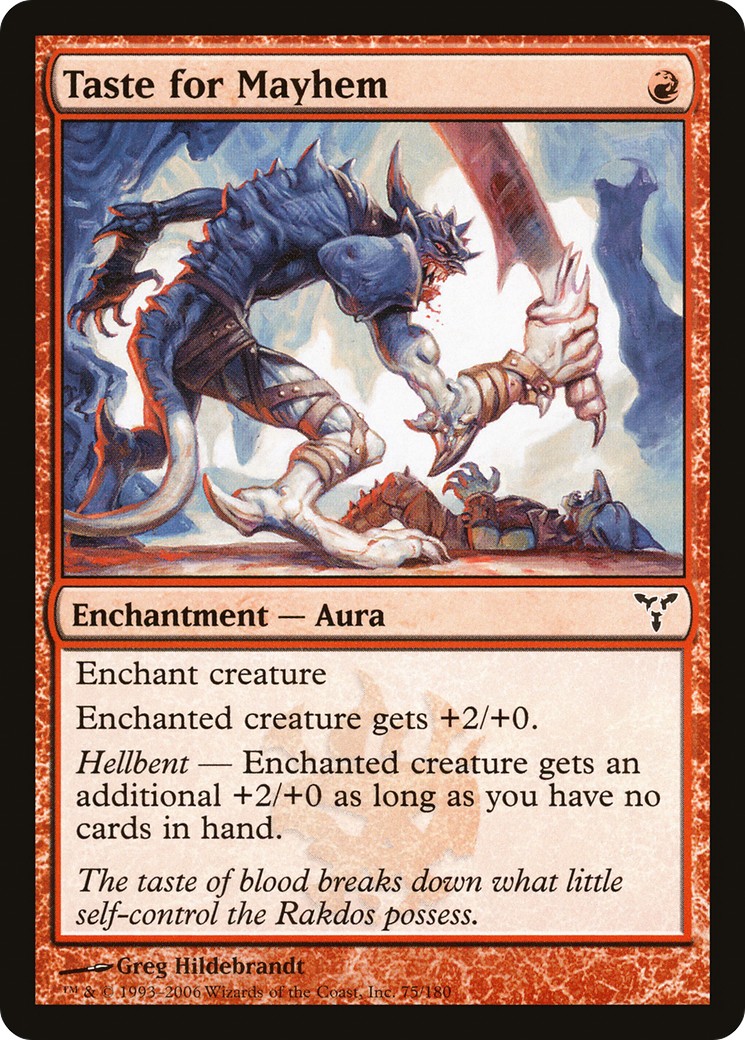 Taste for Mayhem - Image 1