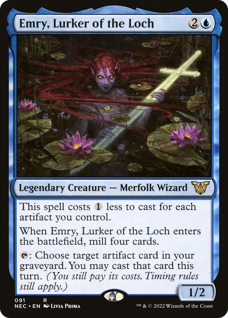 2022 Magic: The Gathering Neon Dynasty 2022 Magic: The Gathering Neon Dynasty #91 trading card
