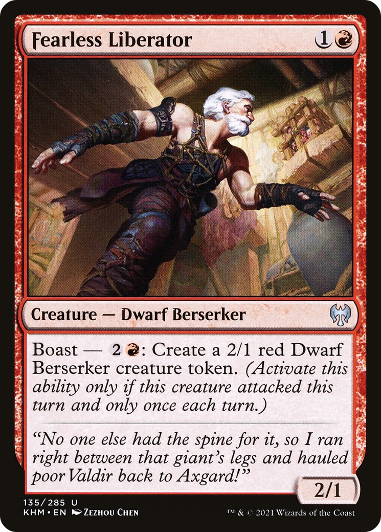 2021 Magic: The Gathering Kaldheim 2021 Magic: The Gathering Kaldheim #135 trading card