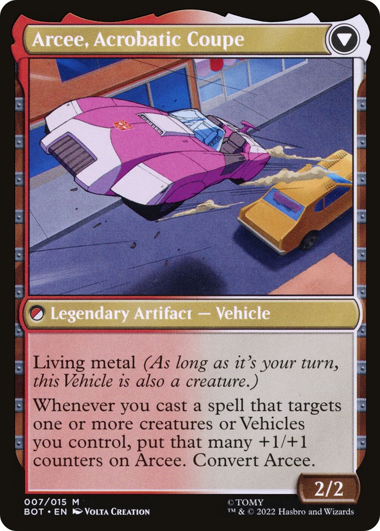 Arcee, Sharpshooter // Arcee, Acrobatic Coupe thumbnail 2