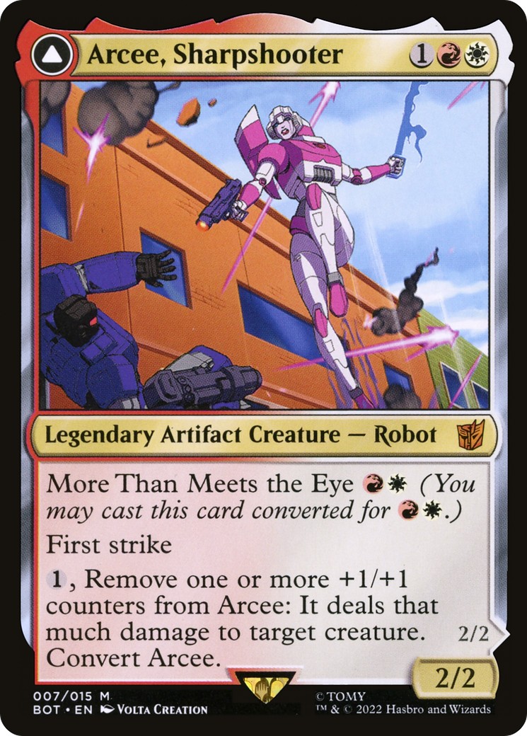 2022 Magic: The Gathering Transformers 2022 Magic: The Gathering Transformers #7 trading card