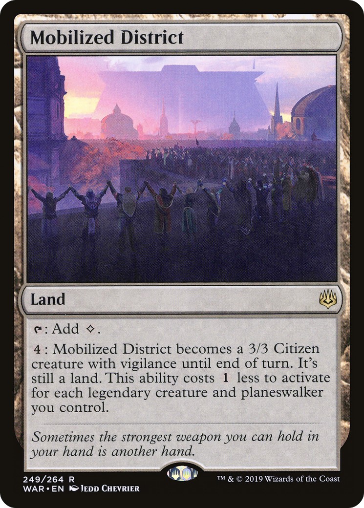 2019 Magic: The Gathering War of the Spark 2019 Magic: The Gathering War of the Spark #249 trading card