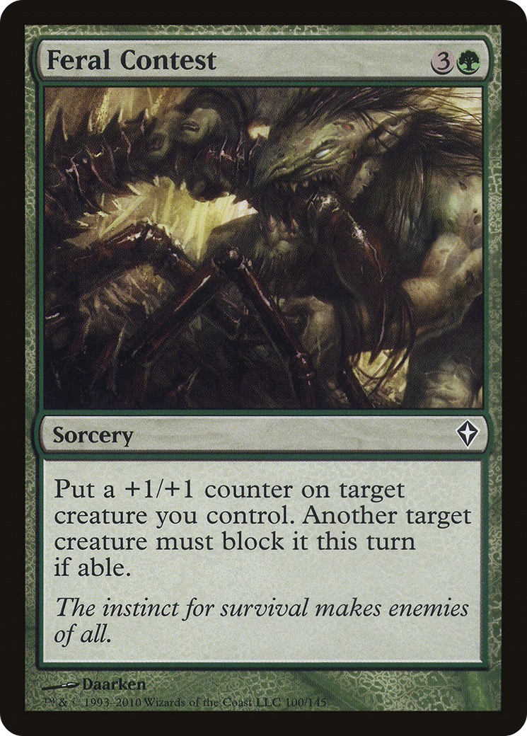 Feral Contest - Image 1