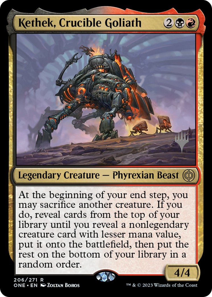 2023 Magic: The Gathering Phyrexia: All Will Be One Promos 2023 Magic: The Gathering Phyrexia: All Will Be One Promos #206p t