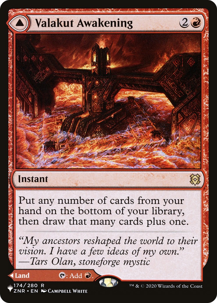 2023 Magic: The Gathering The List 2023 Magic: The Gathering The List #ZNR-174 trading card