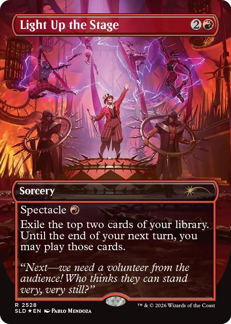 2026 Magic: The Gathering Secret Lair Drop 2026 Magic: The Gathering Secret Lair Drop #2528 trading card
