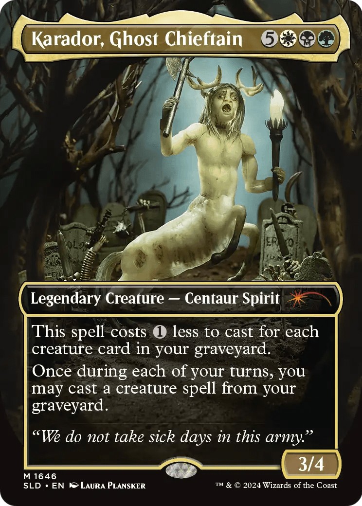 2024 Magic: The Gathering Secret Lair Drop 2024 Magic: The Gathering Secret Lair Drop #1646 trading card