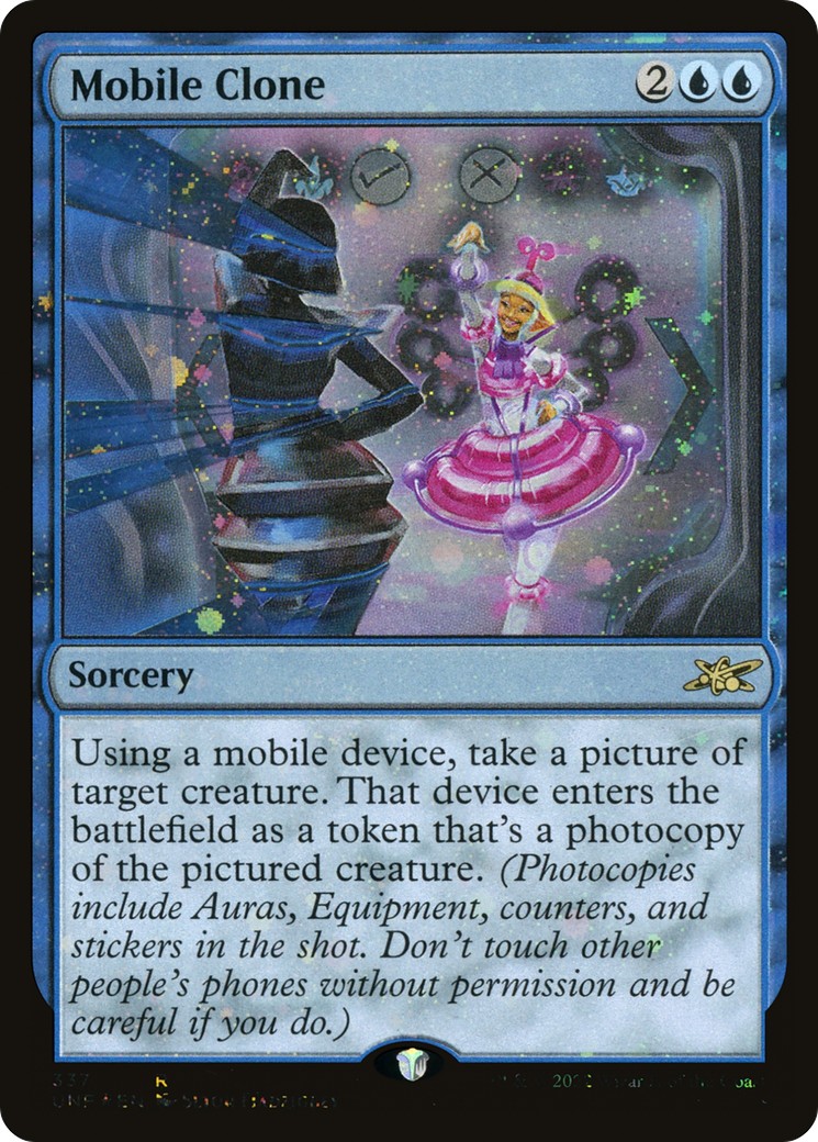 2022 Magic: The Gathering Unfinity 2022 Magic: The Gathering Unfinity #337 trading card