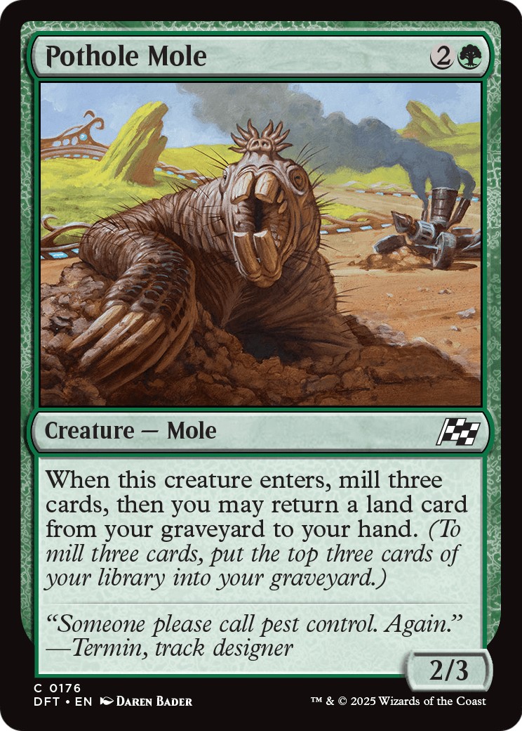 2025 Magic: The Gathering Aetherdrift 2025 Magic: The Gathering Aetherdrift #176 trading card