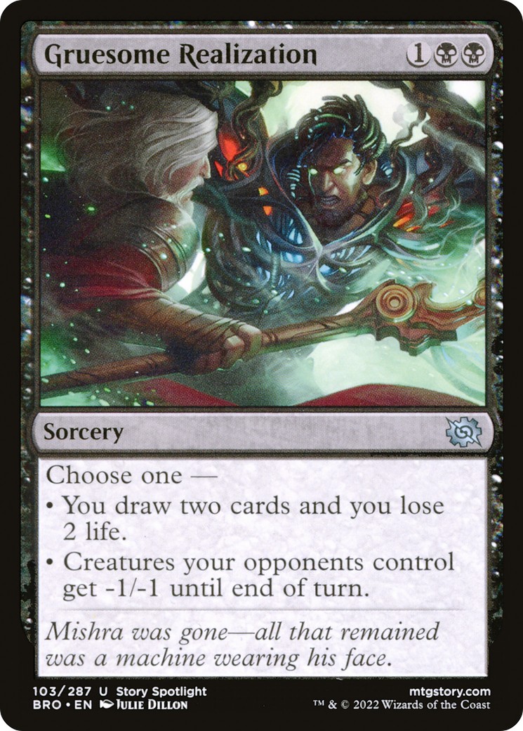2022 Magic: The Gathering The Brothers' War 2022 Magic: The Gathering The Brothers' War #103 trading card