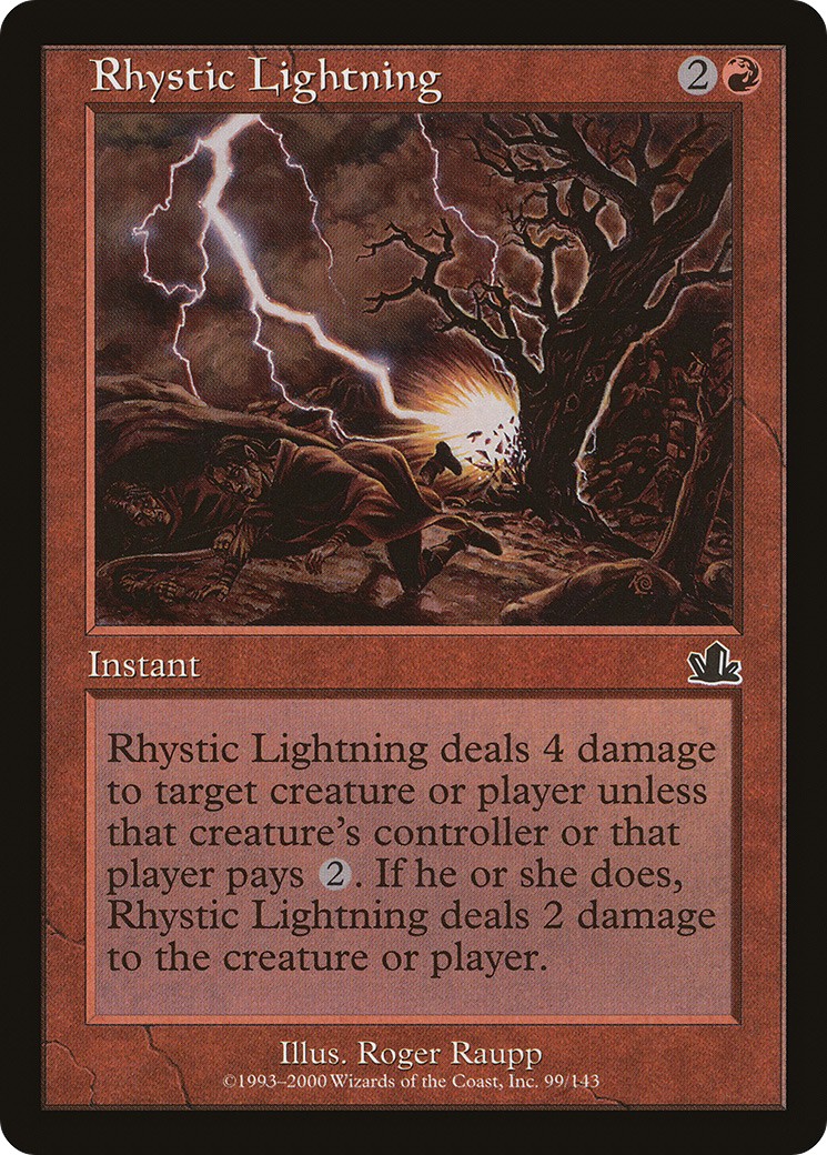 2000 Magic: The Gathering Prophecy 2000 Magic: The Gathering Prophecy #99 trading card