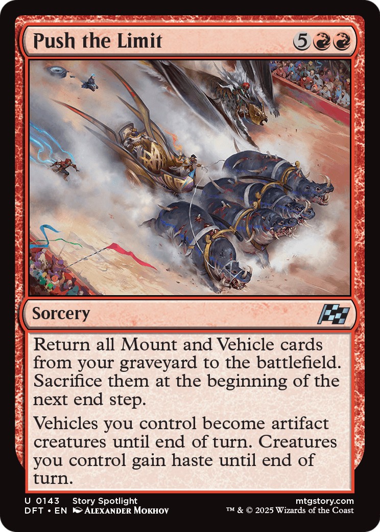 2025 Magic: The Gathering Aetherdrift 2025 Magic: The Gathering Aetherdrift #143 trading card