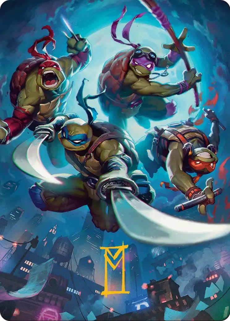 2026 Magic: The Gathering Teenage Mutant Ninja Turtles Art Series 2026 Magic: The Gathering Teenage Mutant Ninja Turtles Art
