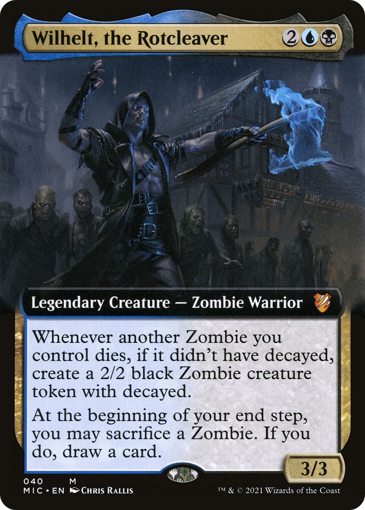 2021 Magic: The Gathering Midnight Hunt 2021 Magic: The Gathering Midnight Hunt #40 trading card