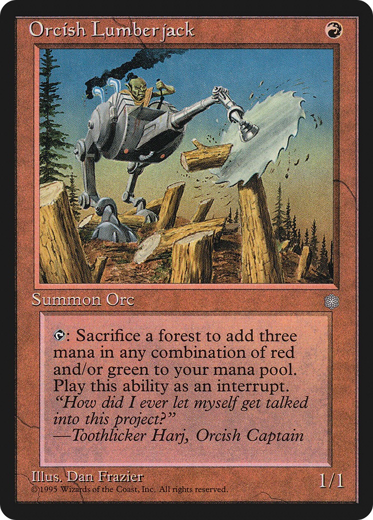 1995 Magic: The Gathering Ice Age 1995 Magic: The Gathering Ice Age #210 trading card