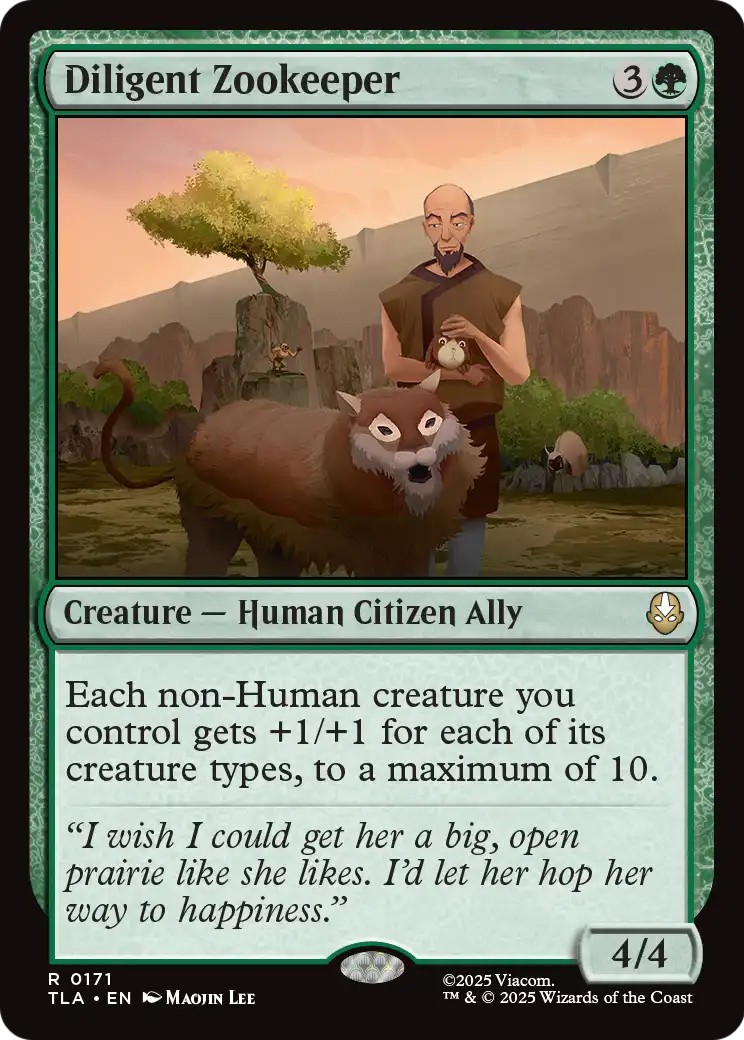 2025 Magic: The Gathering Avatar: The Last Airbender 2025 Magic: The Gathering Avatar: The Last Airbender #171 trading card