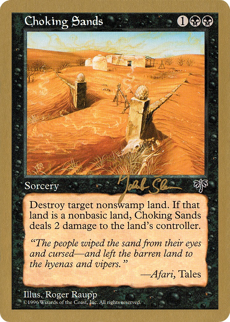 1997 Magic: The Gathering World Championship Decks 1997 Magic: The Gathering World Championship Decks #js113 trading card