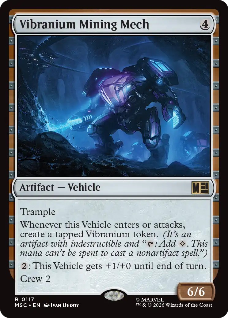 2026 Magic: The Gathering Marvel Super Heroes 2026 Magic: The Gathering Marvel Super Heroes #117 trading card