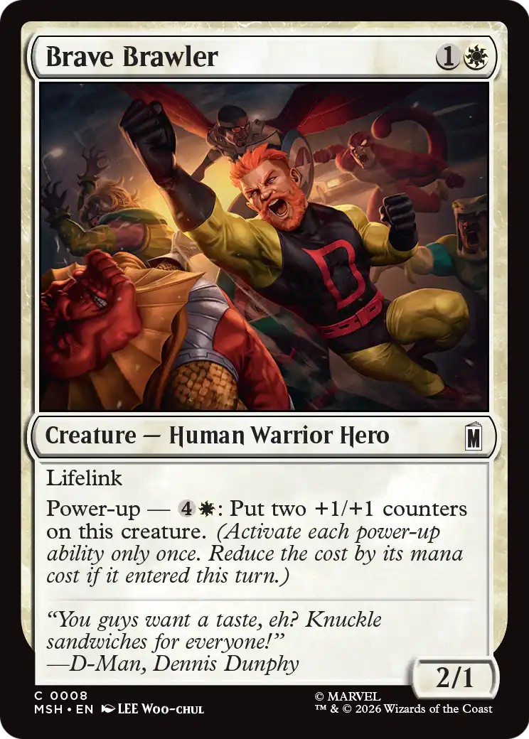 2026 Magic: The Gathering Marvel Super Heroes 2026 Magic: The Gathering Marvel Super Heroes #8 trading card