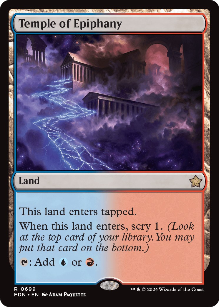 2024 Magic: The Gathering Foundations 2024 Magic: The Gathering Foundations #699 trading card