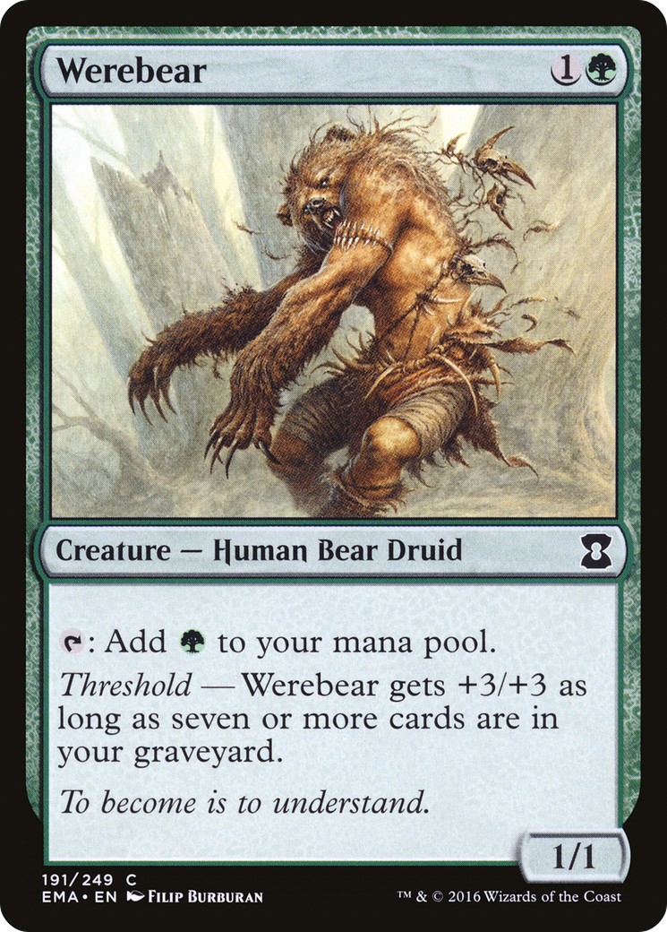 2016 Magic: The Gathering Eternal Masters 2016 Magic: The Gathering Eternal Masters #191 trading card