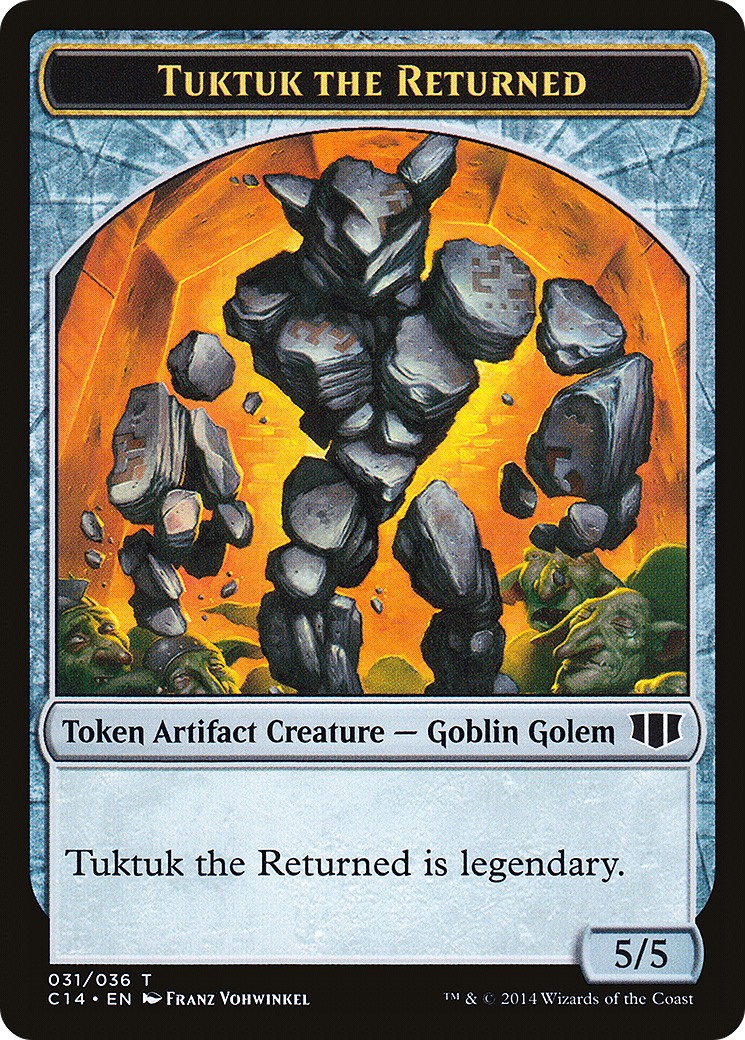 2014 Magic: The Gathering Commander 2014 Tokens 2014 Magic: The Gathering Commander 2014 Tokens #31 trading card