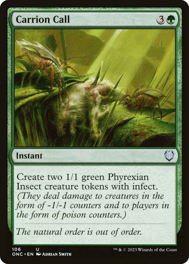 2023 Magic: The Gathering Phyrexia: All Will Be One 2023 Magic: The Gathering Phyrexia: All Will Be One #106 trading card