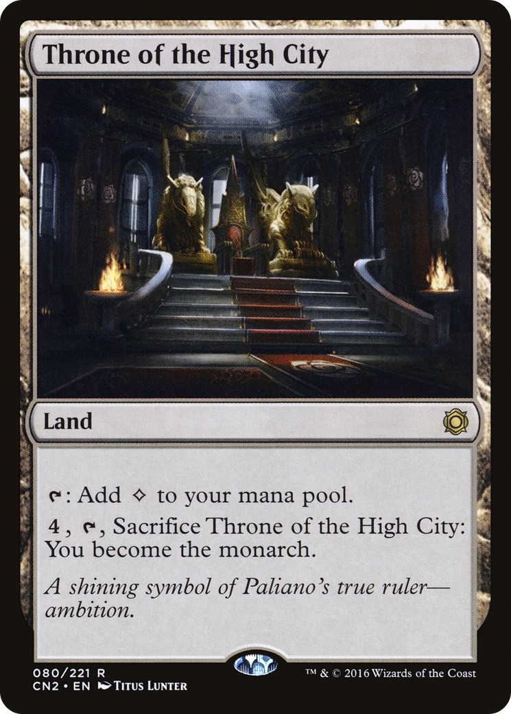 2016 Magic: The Gathering Conspiracy: Take the Crown 2016 Magic: The Gathering Conspiracy: Take the Crown #80 trading card